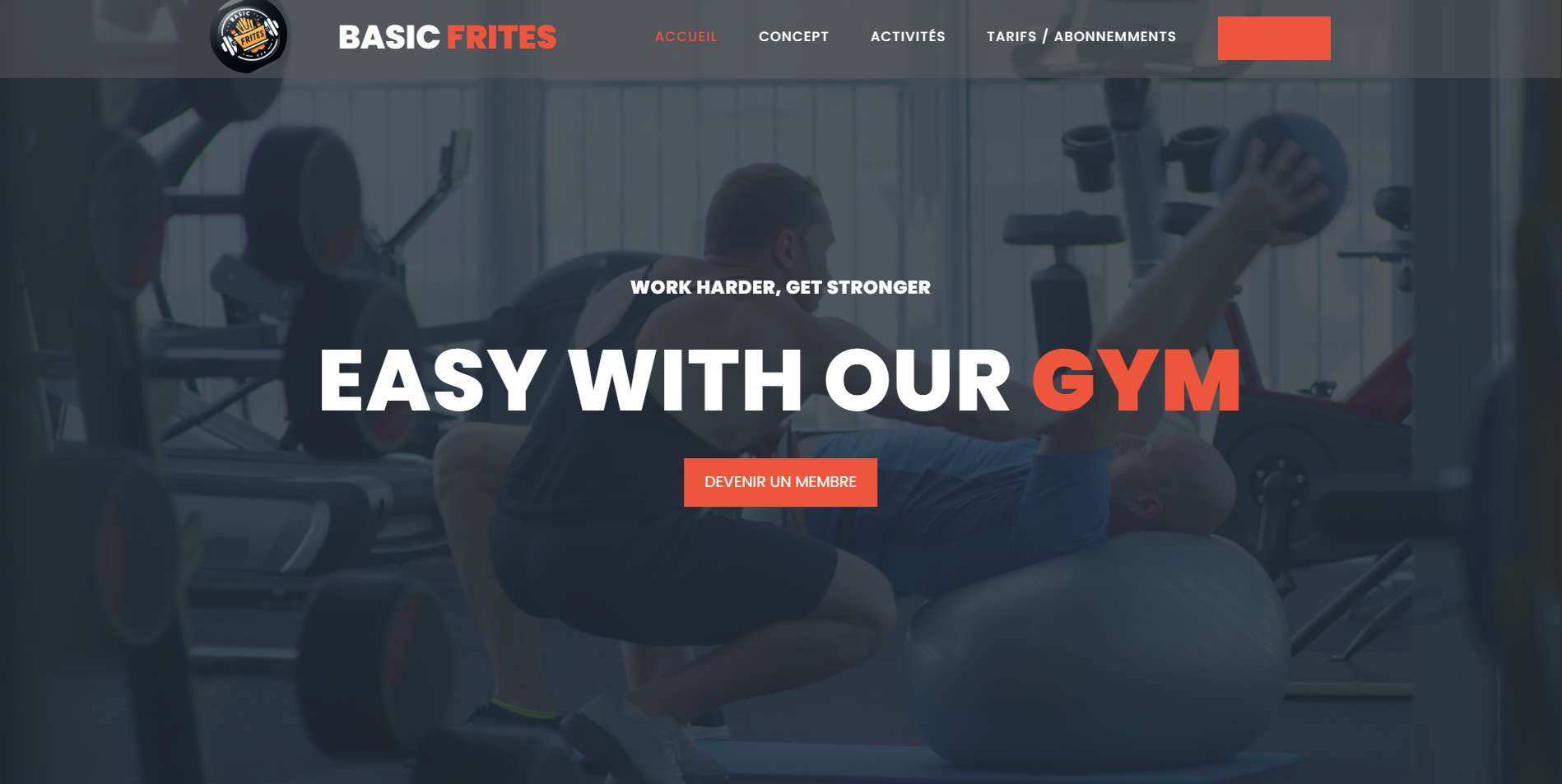 BasicFrites-Acceuil